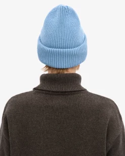Merino Wool Hat - Seaside Blue