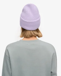 Merino Wool Hat - Soft Lavender