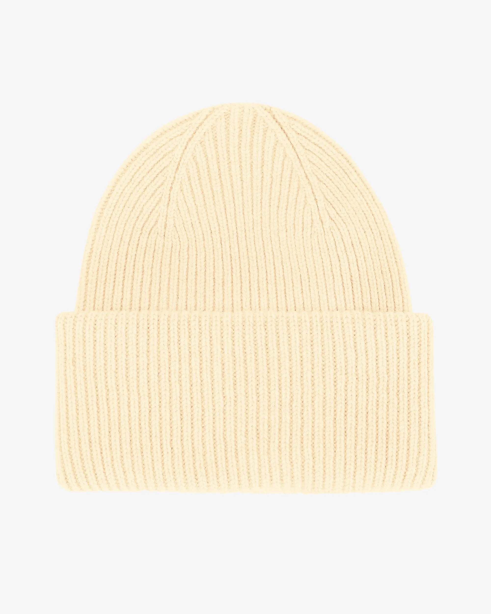 Merino Wool Hat - Soft Yellow