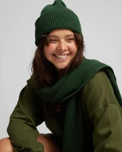 Merino Wool Scarf - Burned Orange