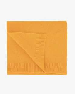 Merino Wool Scarf - Burned Yellow