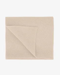 Merino Wool Scarf - Ivory White