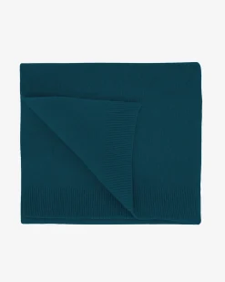 Merino Wool Scarf - Ocean Green