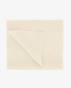 Merino Wool Scarf - Optical White