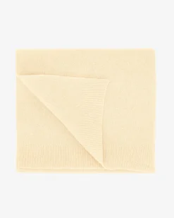 Merino Wool Scarf - Soft Yellow