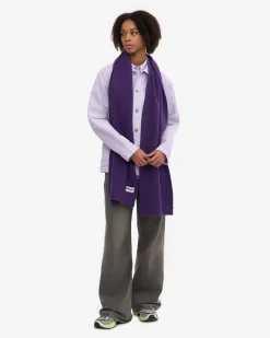 Merino Wool Scarf - Ultra Violet