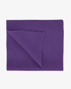 Merino Wool Scarf - Ultra Violet