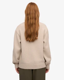 Merino Wool Turtleneck - Ivory White