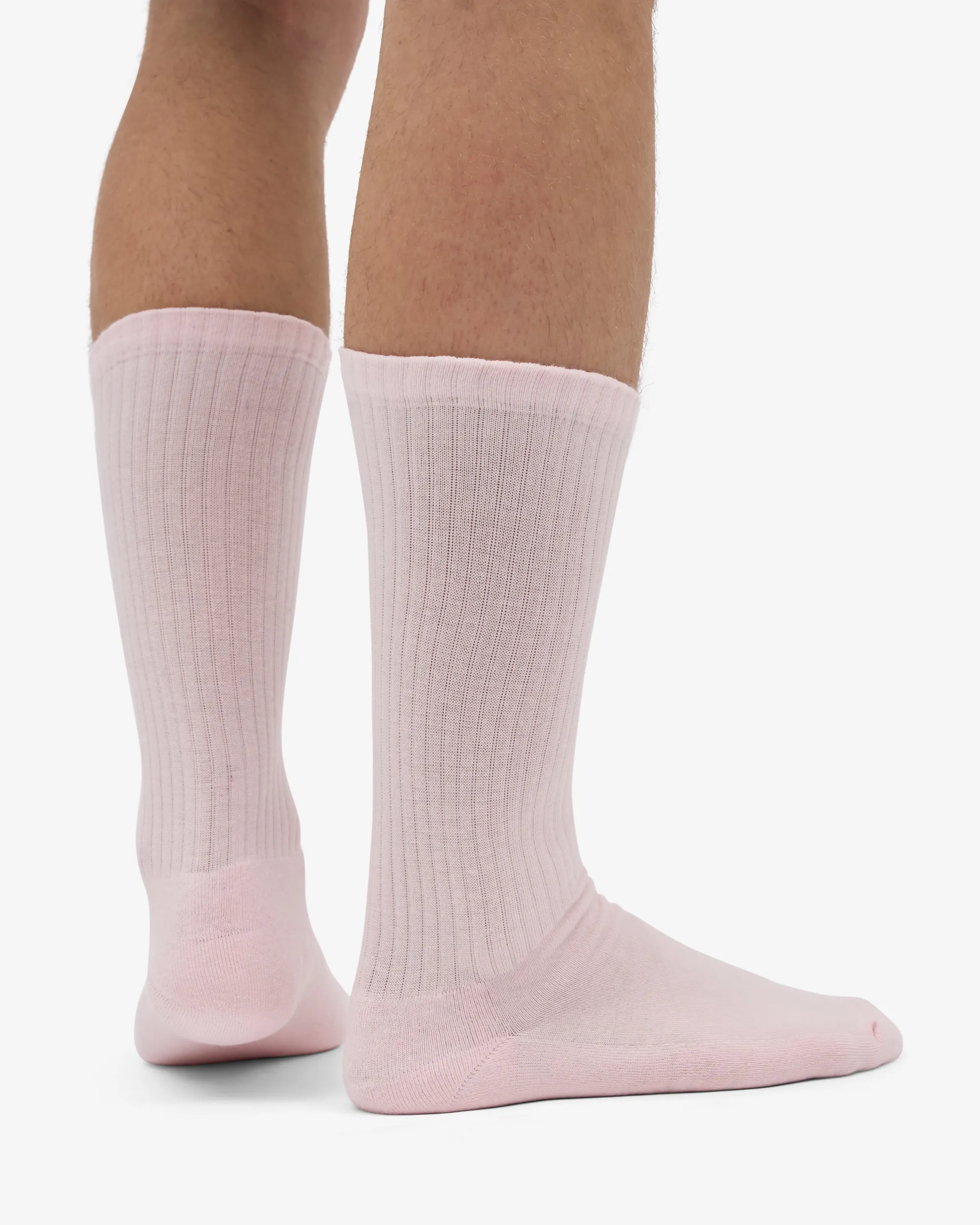 Organic Active Sock - Faded Pink