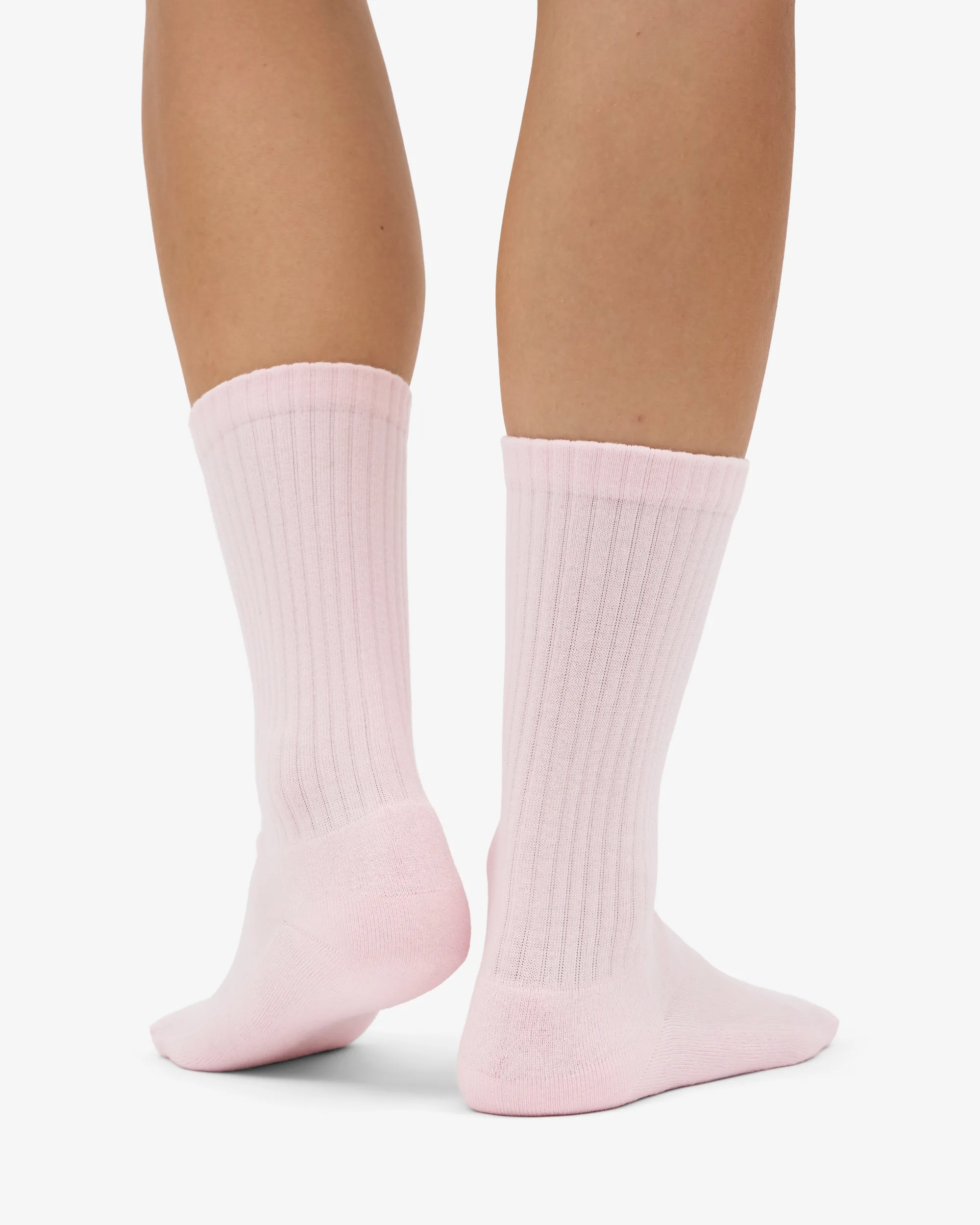 Organic Active Sock - Faded Pink