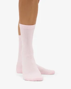 Organic Active Sock - Faded Pink (3-Pack)