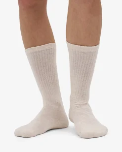 Organic Active Sock - Ivory White (3-Pack)