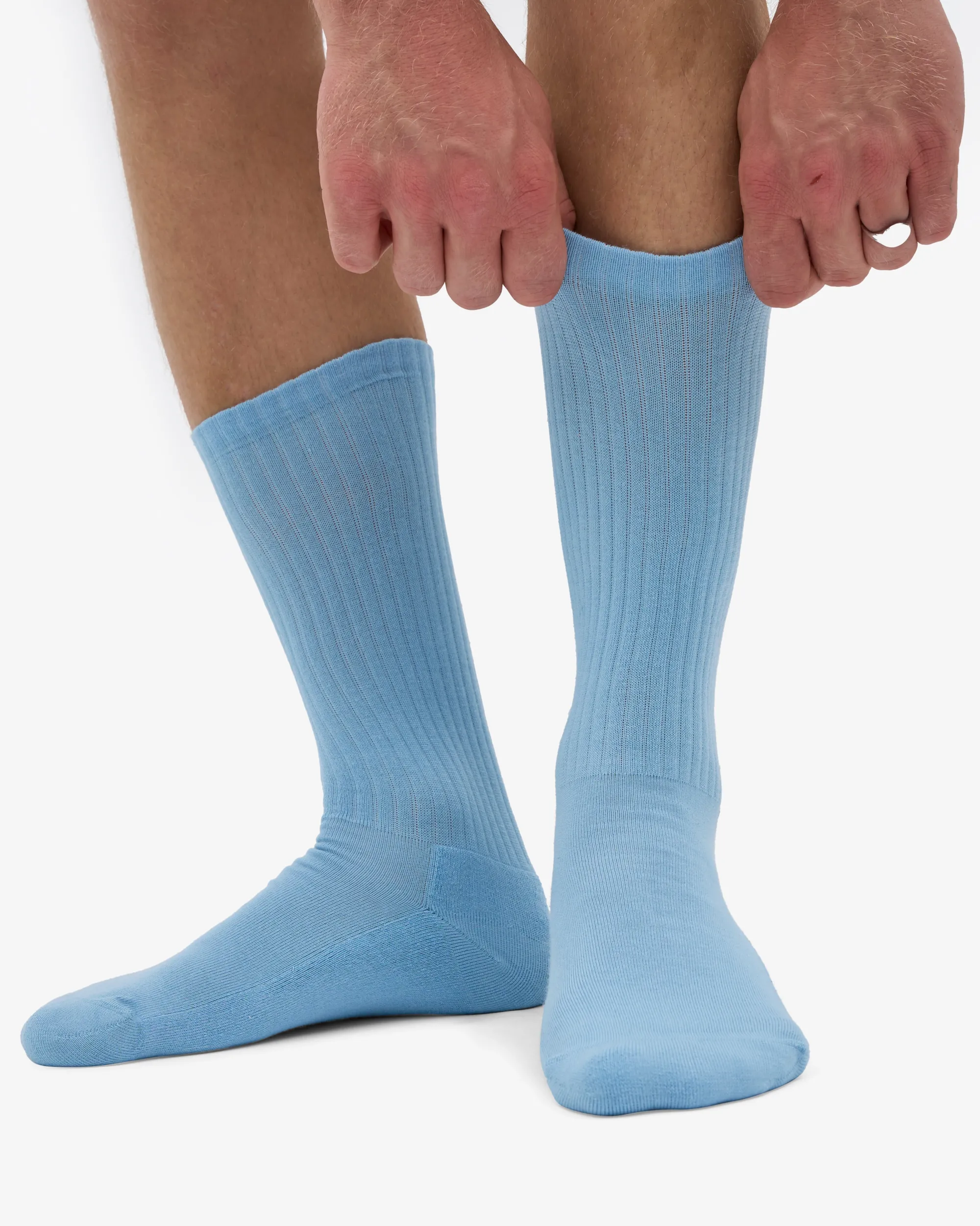 Organic Active Sock - Seaside Blue (3-Pack)