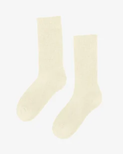 Organic Active Sock - Soft Yellow