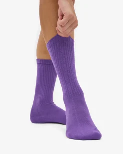 Organic Active Sock - Ultra Violet (3-Pack)