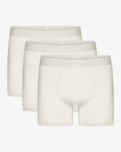 Organic Boxer Briefs 3 Pack - Ivory White