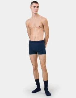 Organic Boxer Briefs 3 Pack - Navy Blue