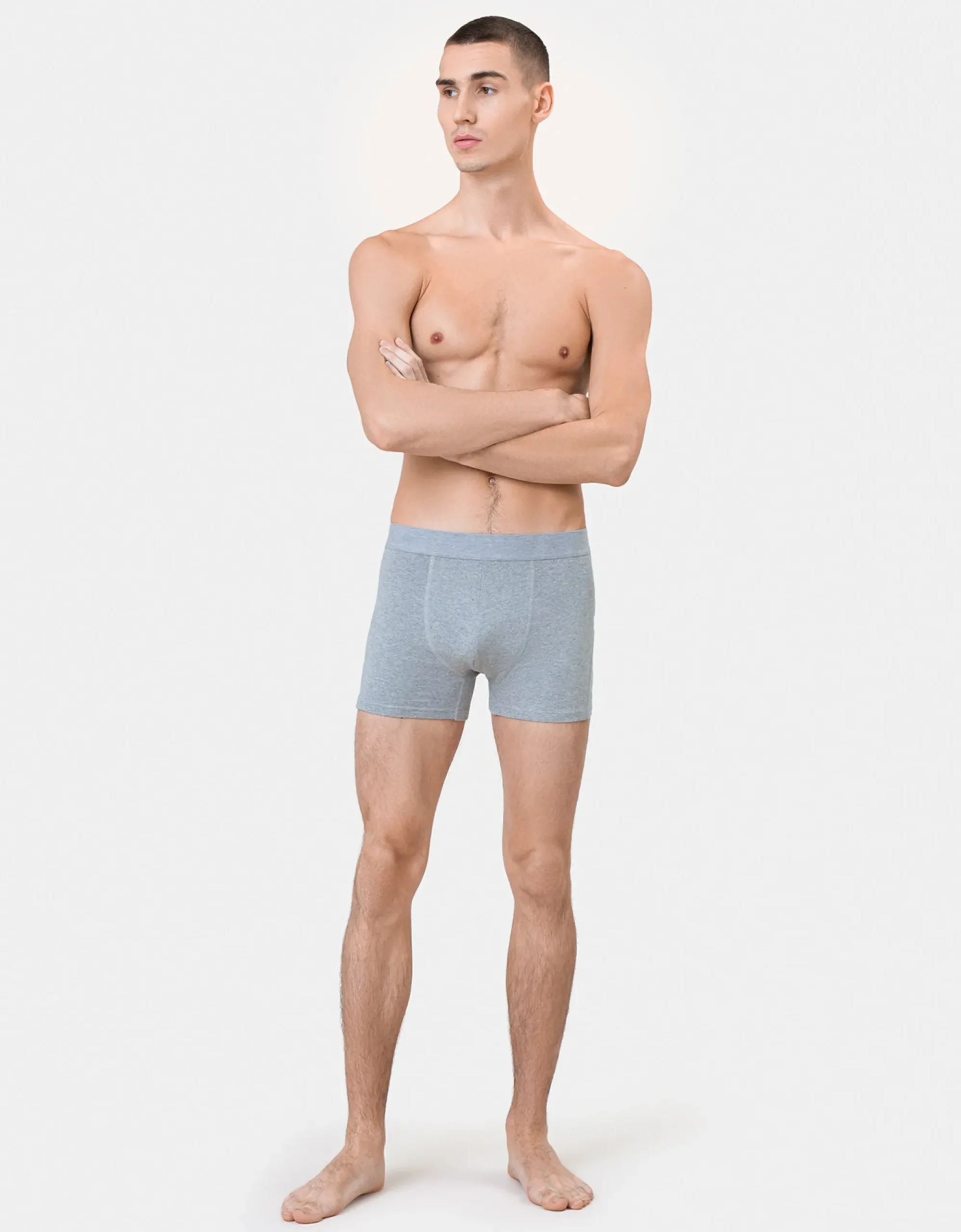Organic Boxer Briefs 3 Pack - Petrol Blue