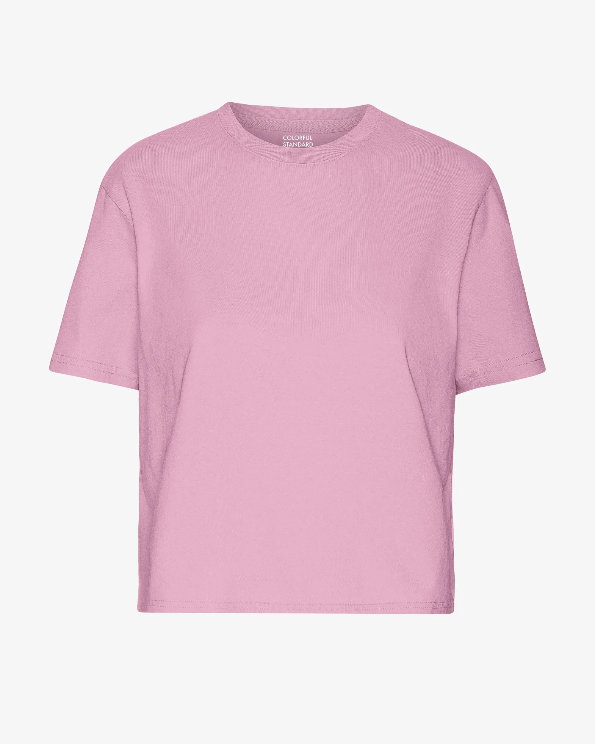 Organic Boxy Crop Tee - Cherry Blossom