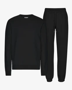 Organic Classic Sweatsuit - Deep Black
