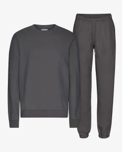Organic Classic Sweatsuit - Lava Grey