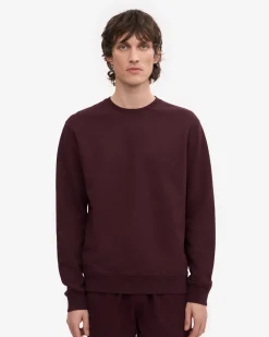 Organic Classic Sweatsuit - Oxblood Red