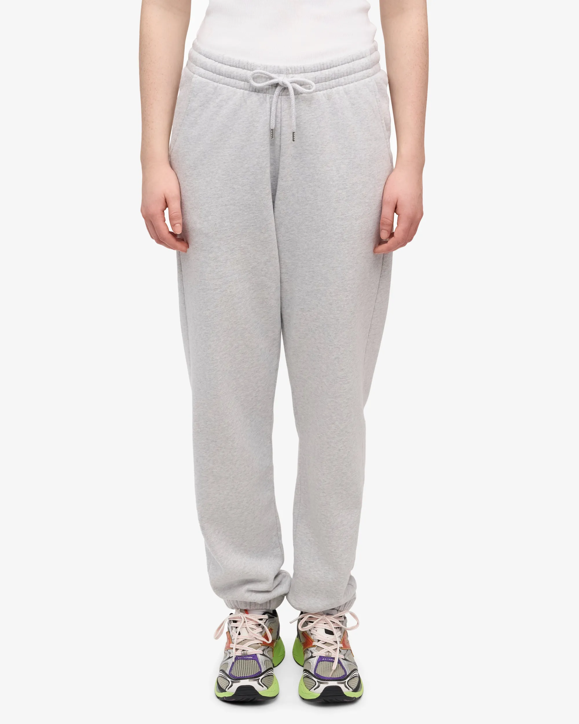 Organic Classic Sweatsuit - Snow Melange