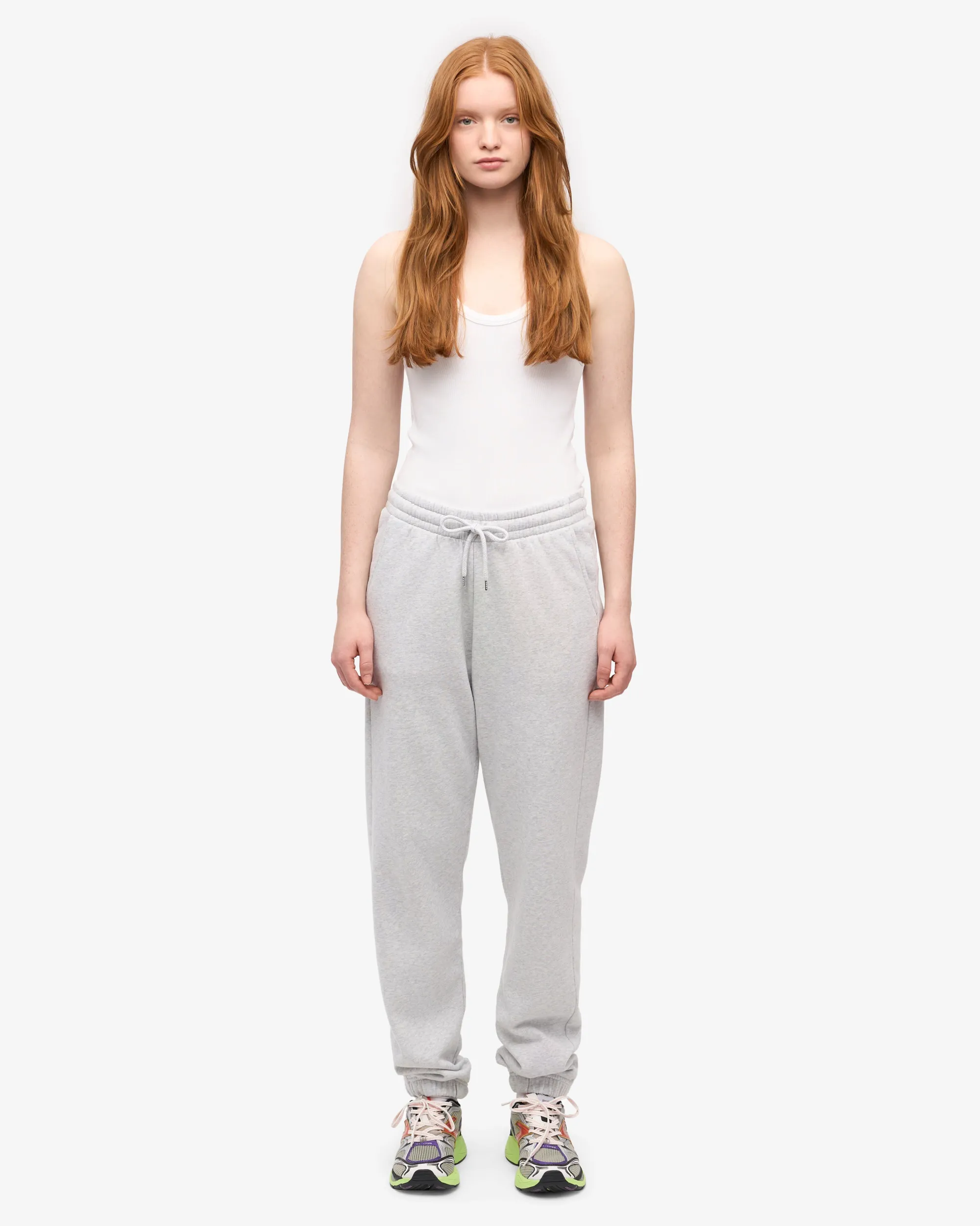 Organic Classic Sweatsuit - Snow Melange