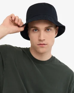 Organic Cotton Bucket Hat - Navy Blue