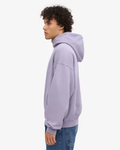Organic Oversized Hood - Purple Jade