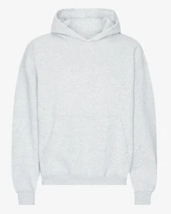 Organic Oversized Hood - Snow Melange