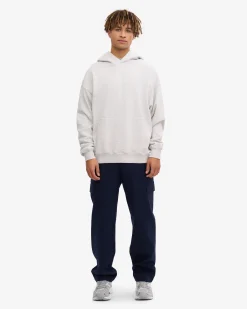 Organic Oversized Hood - Snow Melange