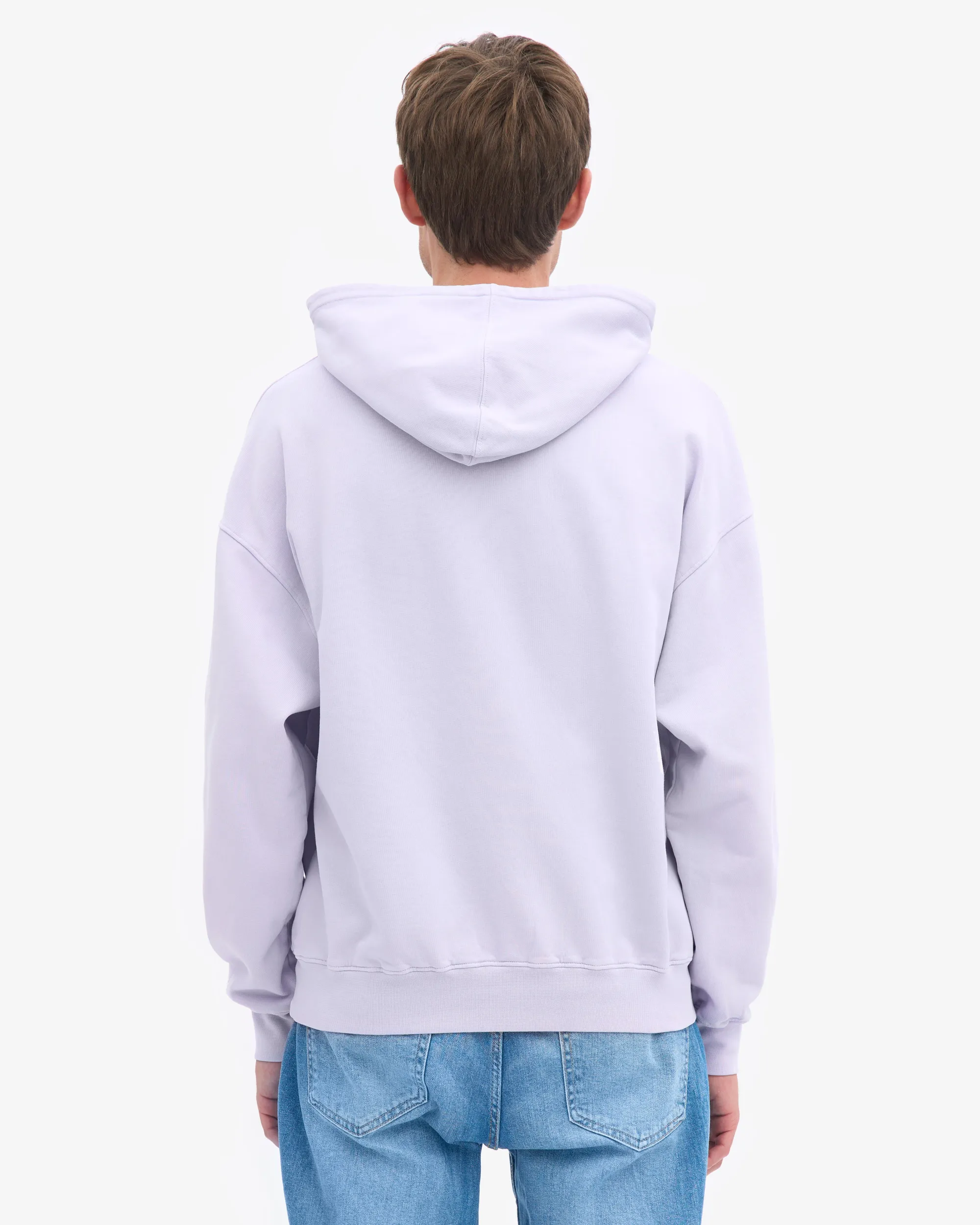Organic Oversized Hood - Soft Lavender