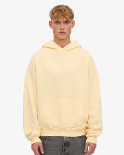 Organic Oversized Hood - Soft Yellow