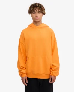 Organic Oversized Hood - Sunny Orange