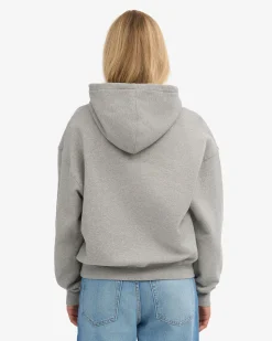 Organic Relaxed Hood Sweatsuit - Heather Grey