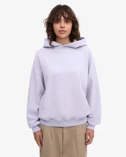 Organic Relaxed Hood Sweatsuit - Soft Lavender