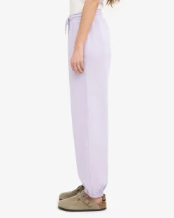 Organic Relaxed Hood Sweatsuit - Soft Lavender