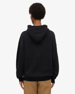 Organic Relaxed Hood Sweatsuit - Deep Black