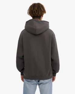 Organic Relaxed Hood Sweatsuit - Lava Grey