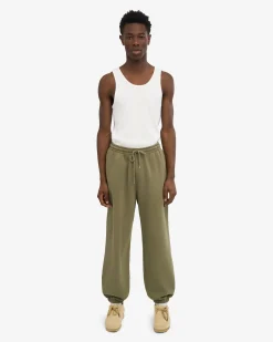 Organic Relaxed Hood Sweatsuit - Dusty Olive