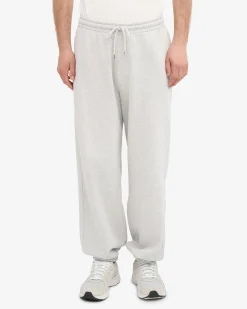 Organic Relaxed Hood Sweatsuit - Snow Melange