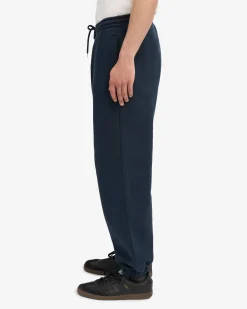 Organic Relaxed Hood Sweatsuit - Navy Blue