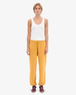 Organic Relaxed Sweatpants - Burned Yellow