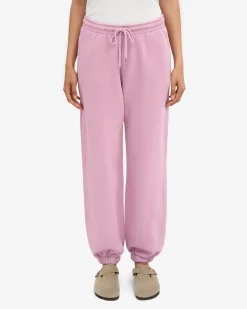 Organic Relaxed Sweatpants - Cherry Blossom