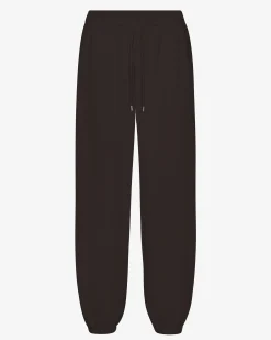 Organic Relaxed Sweatpants - Coffee Brown