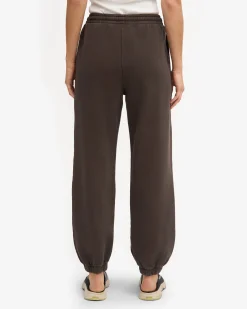 Organic Relaxed Sweatpants - Coffee Brown