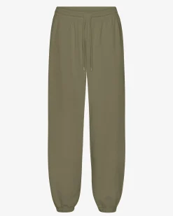 Organic Relaxed Sweatpants - Dusty Olive