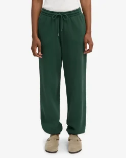 Organic Relaxed Sweatpants - Emerald Green