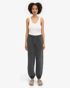 Organic Relaxed Sweatpants - Faded Black